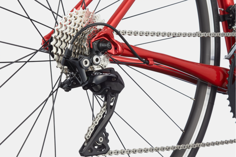 Cannondale CAAD Optimo 1 Race Bike in Red-2